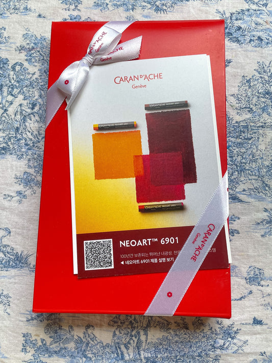 CARAN D’ACHE Geneve Neoart Oil Pastels arrived in the mail!
