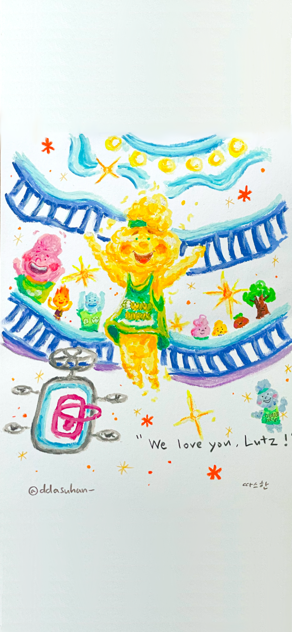 We love you Lutz!
