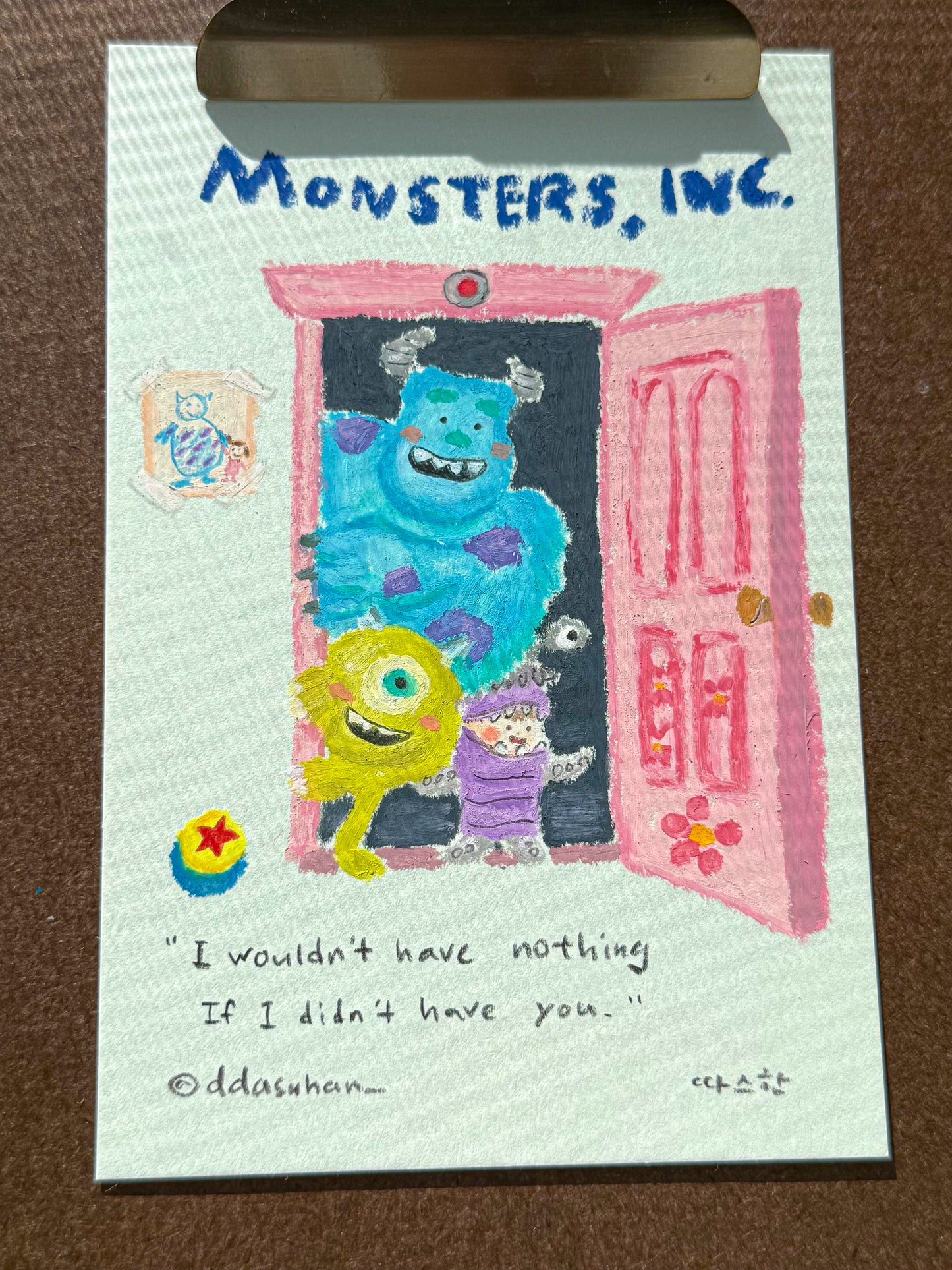 Sulley, Mike and Boo