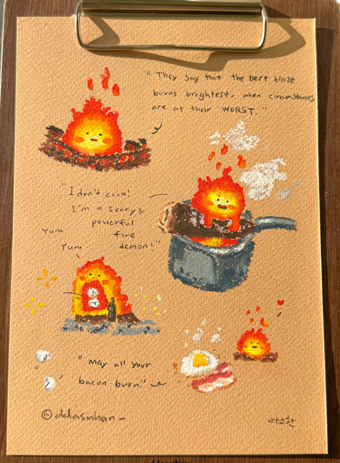 Calcifer from Howl’s Moving Castle