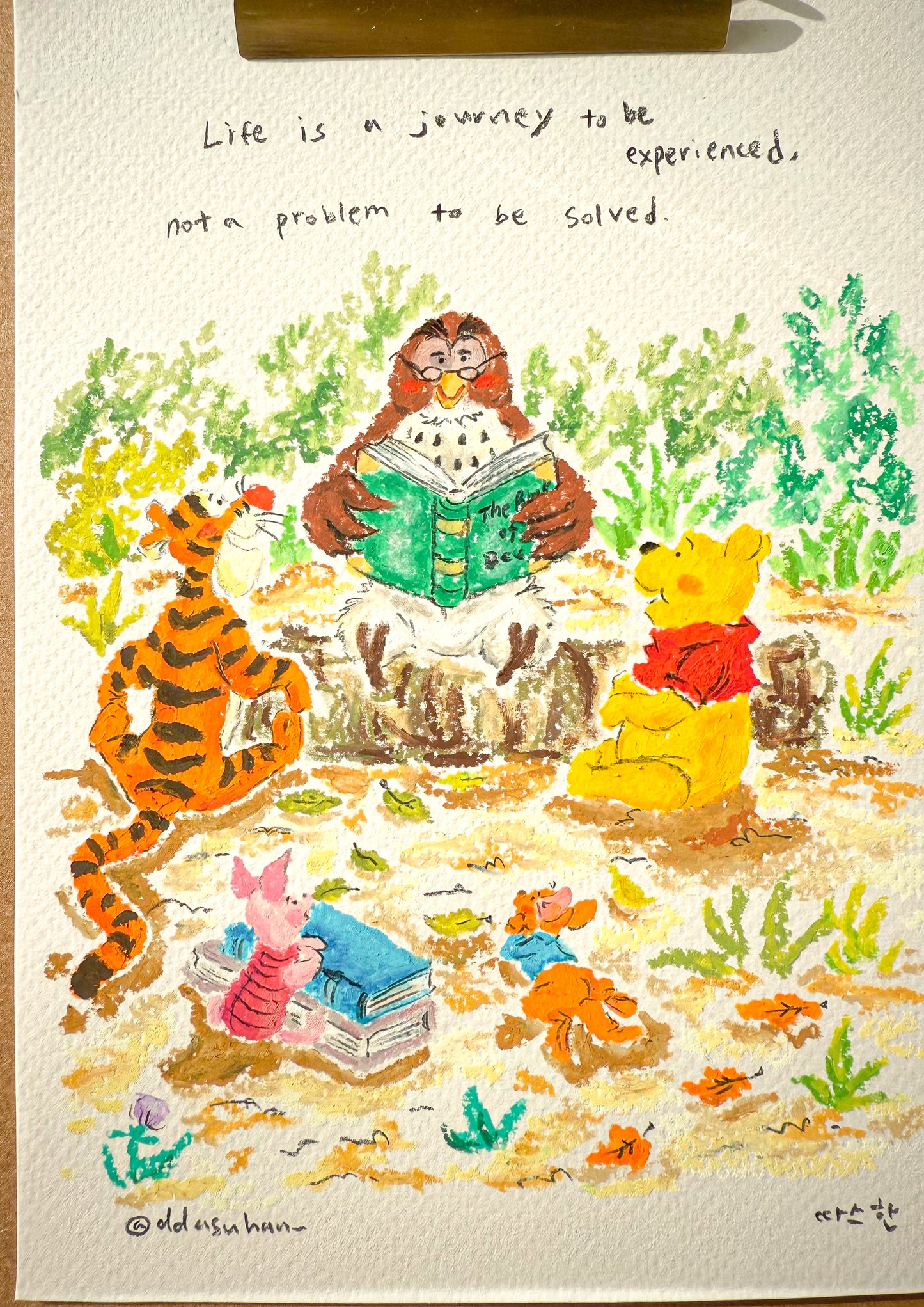 Winnie the Pooh & his friends’ reading time