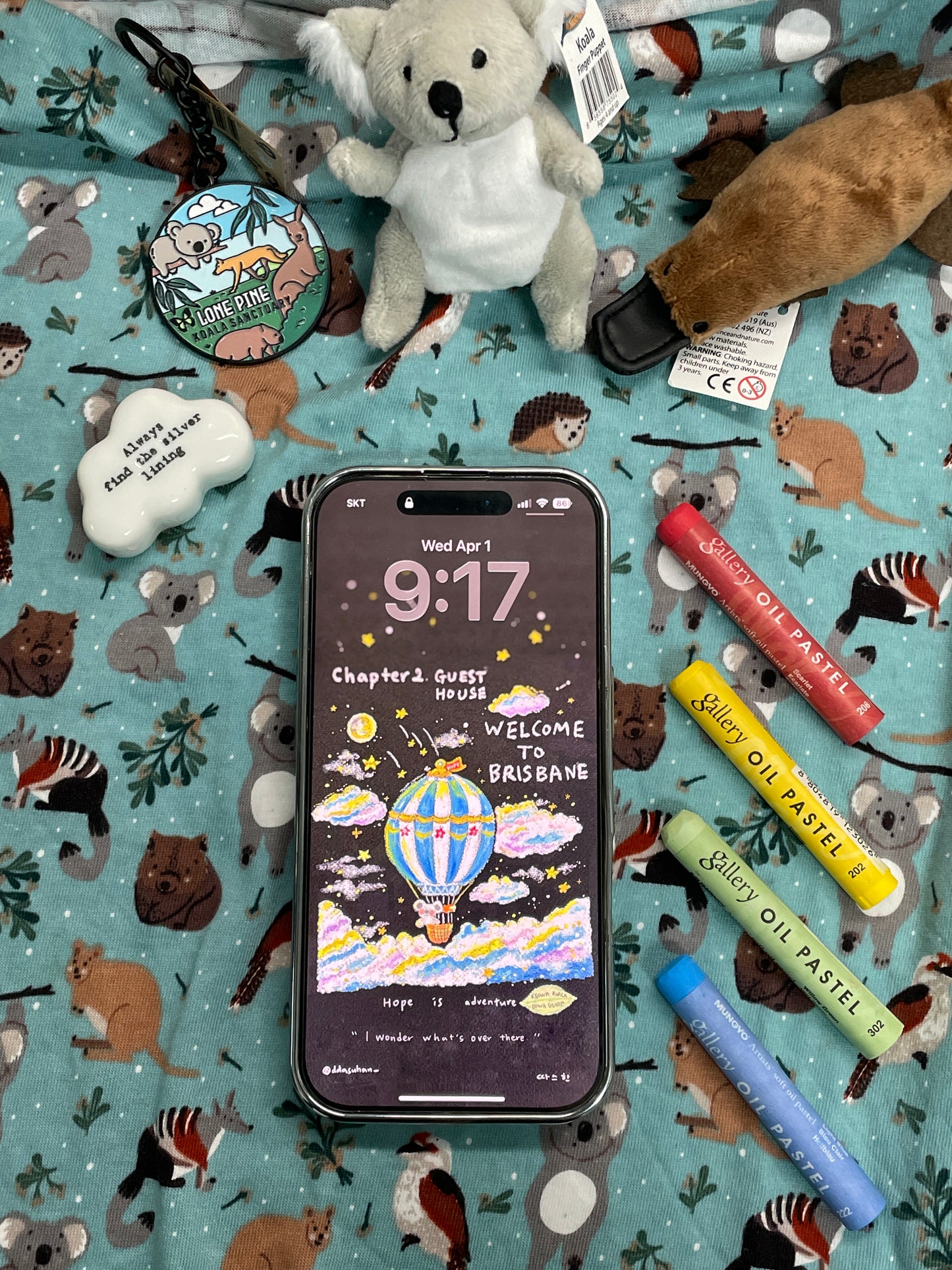 *Special Offer* for Lone Pine Ticketholders eBook Chapter 2: Welcome to Brisbane Keowa Koala Dowa Guide with iPhone eBook cover wallpaper (eBook Card)