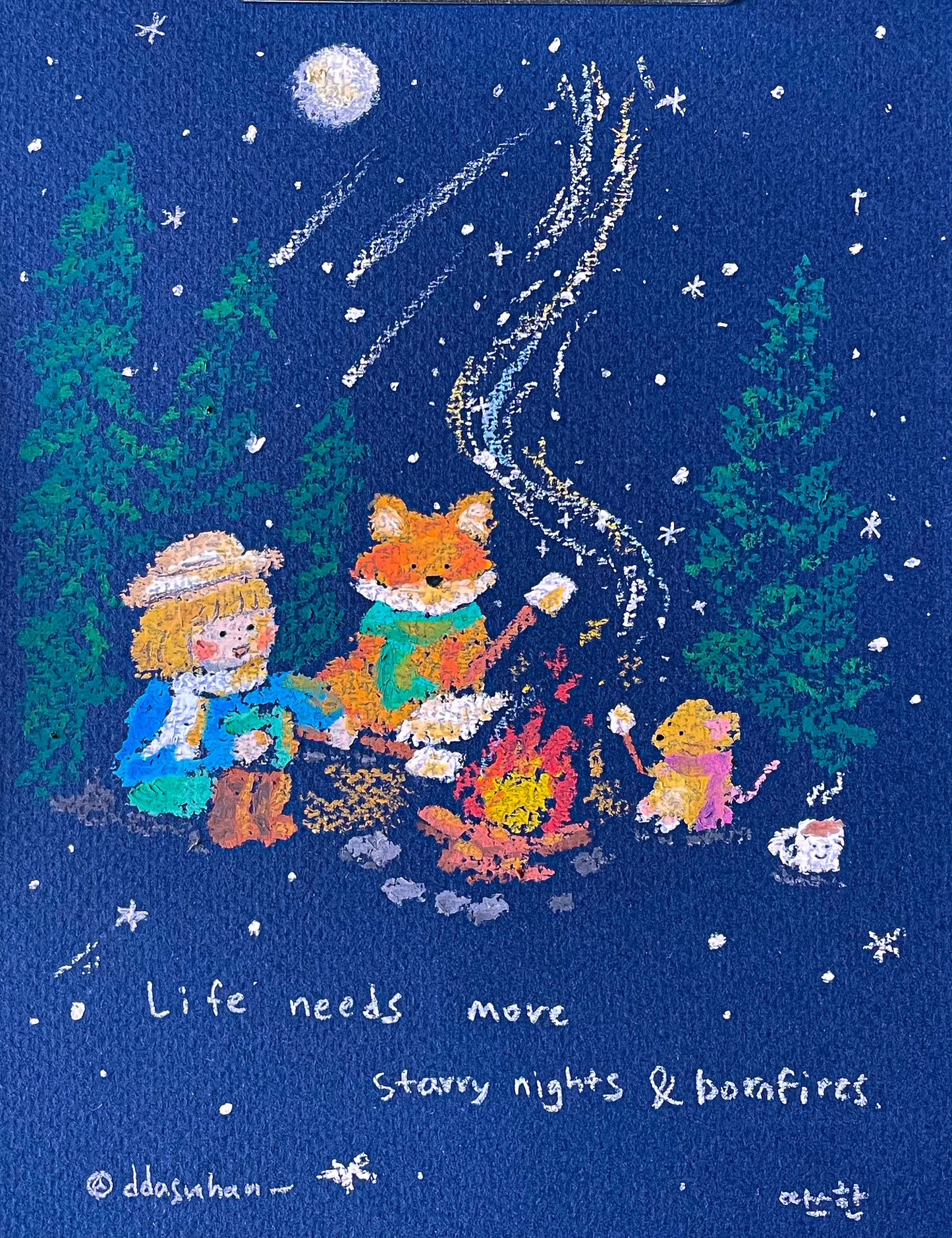 Camp fire