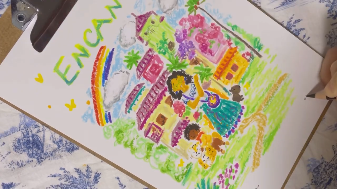 Drawing YouTube Lesson 22: Disney's Enchanto (ASMR)