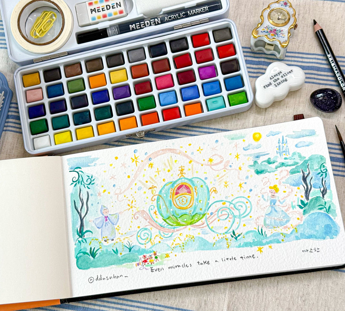 Meeden Korea: Solid Watercolour Set!