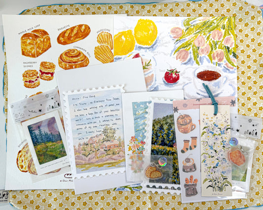 artwork exchange with Trinity (dear_meteor_04)