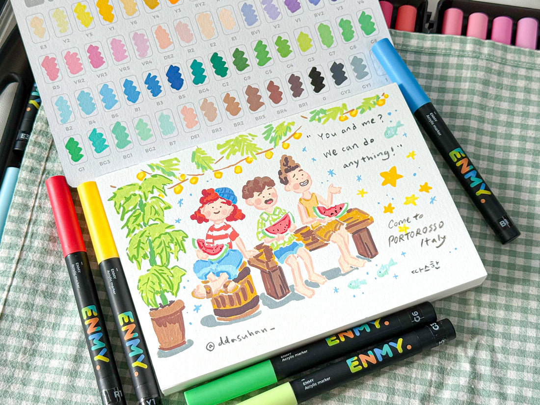 ENMY acrylic markers