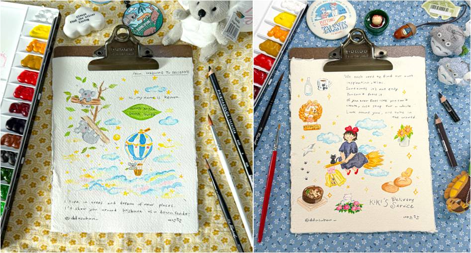 Alpha Water Colour & Shinwoo Palette in the prize pack from HWABANGNET (https://hwabang.net/)