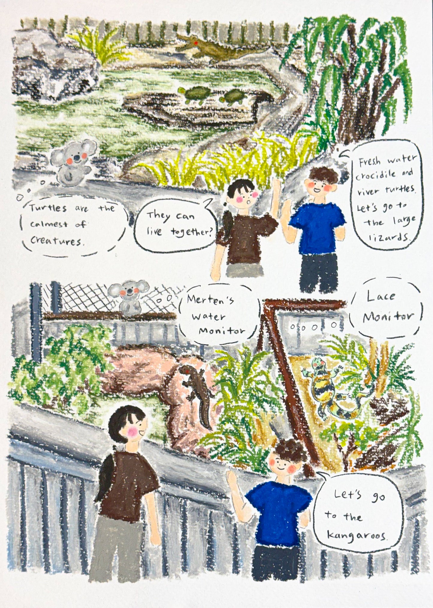 Lone Pine eBook Chapter 1: Welcome to Brisbane Keowa Koala Dowa Guide with iPhone cover wallpaper (eBook Card)