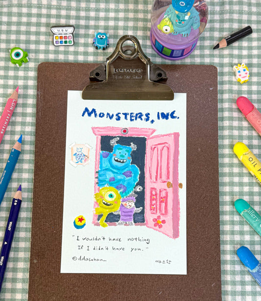 Sulley, Mike and Boo
