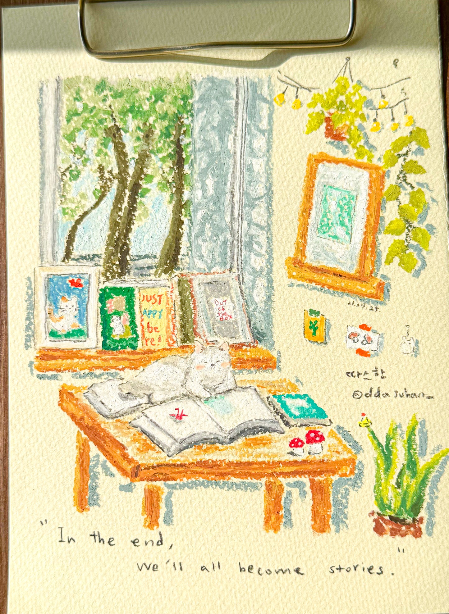 The Cat in the Bookstore