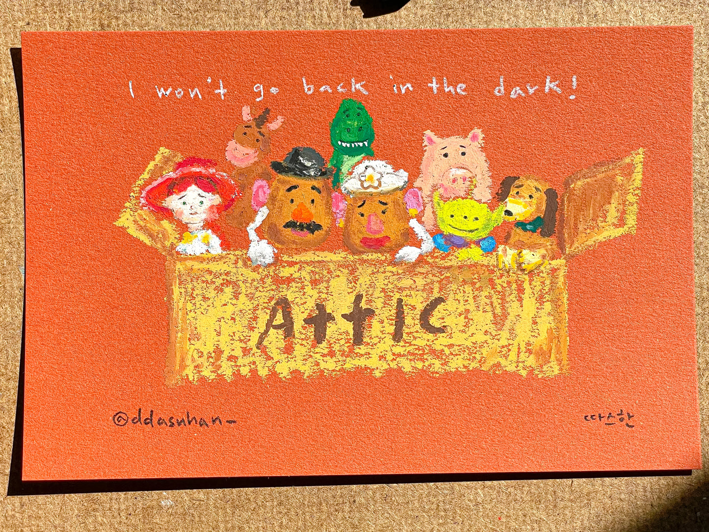 Toy story - toys in an attic