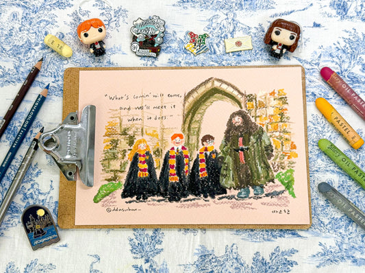 Harry Potter and his friends
