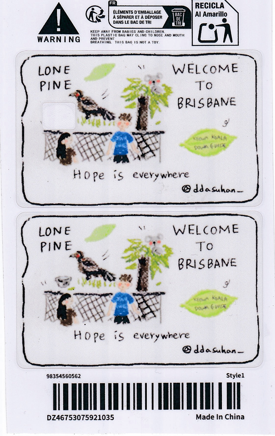 *Exclusive* to Lone Pine: Hope is Everywhere Keowa & Wedge-tailed Eagle Card Skin