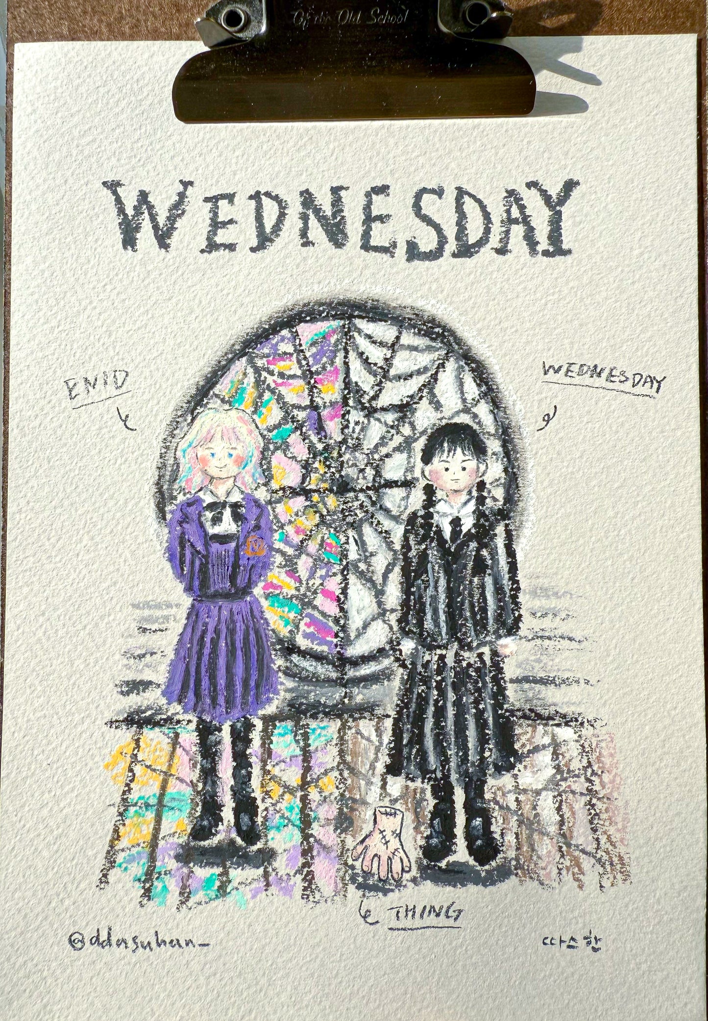 Enid & Wednesday