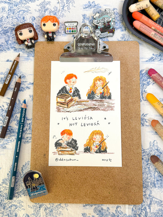 It’s leviOsa, not levioSA!