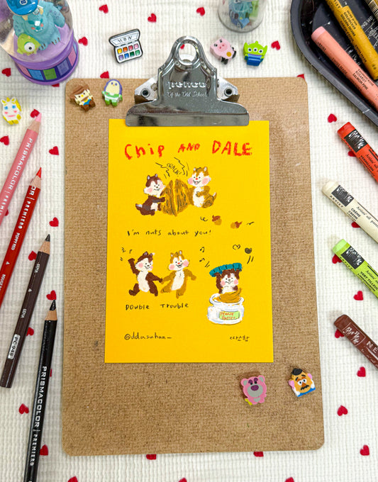 Chip and Dale brotherly love