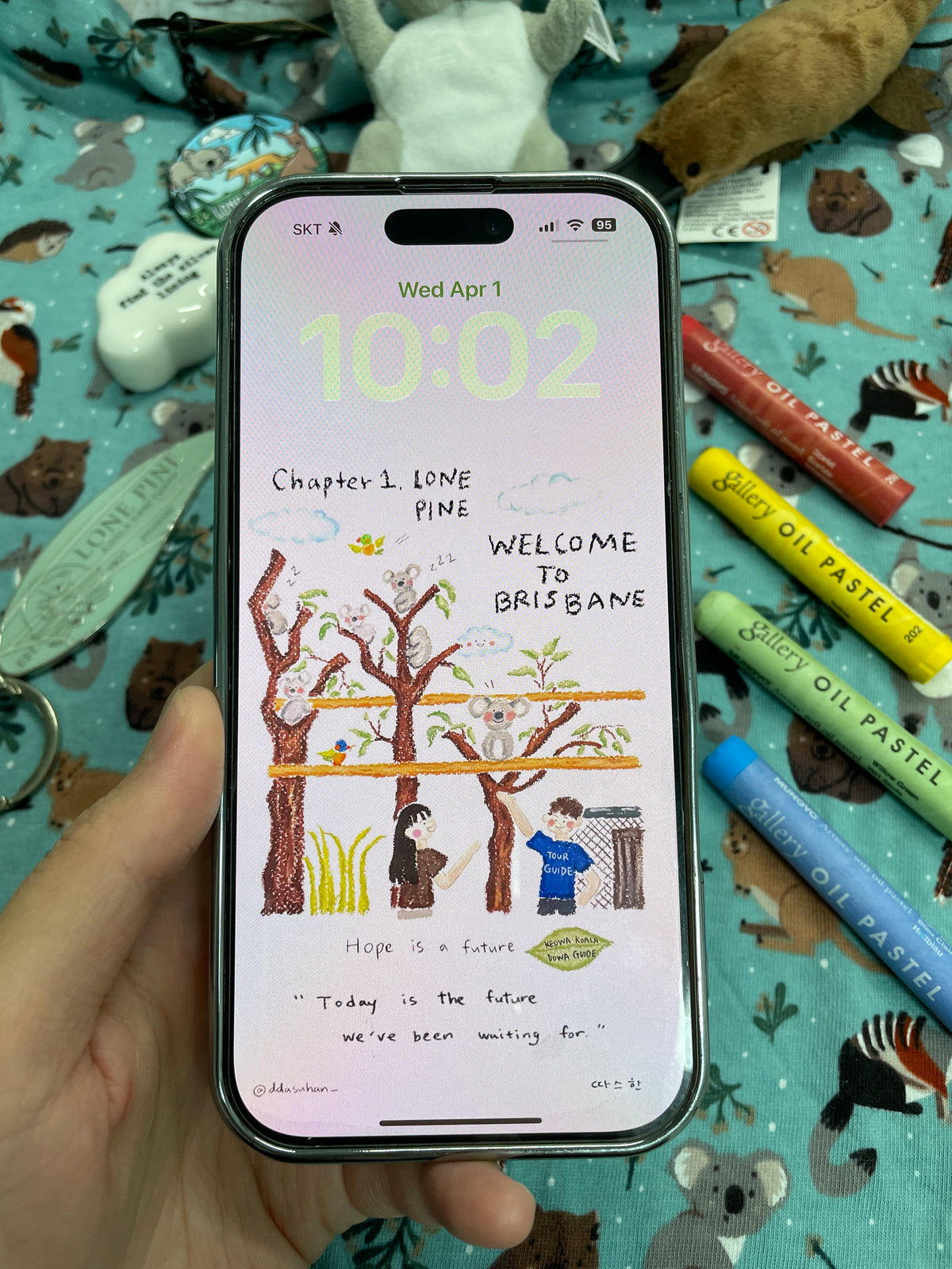 CHOICE HOMESTAY - KEOWA KOALA DOWA GUIDE WELCOME TO BRISBANE Chapter 1: Lone Pine with iPhone wallpaper
