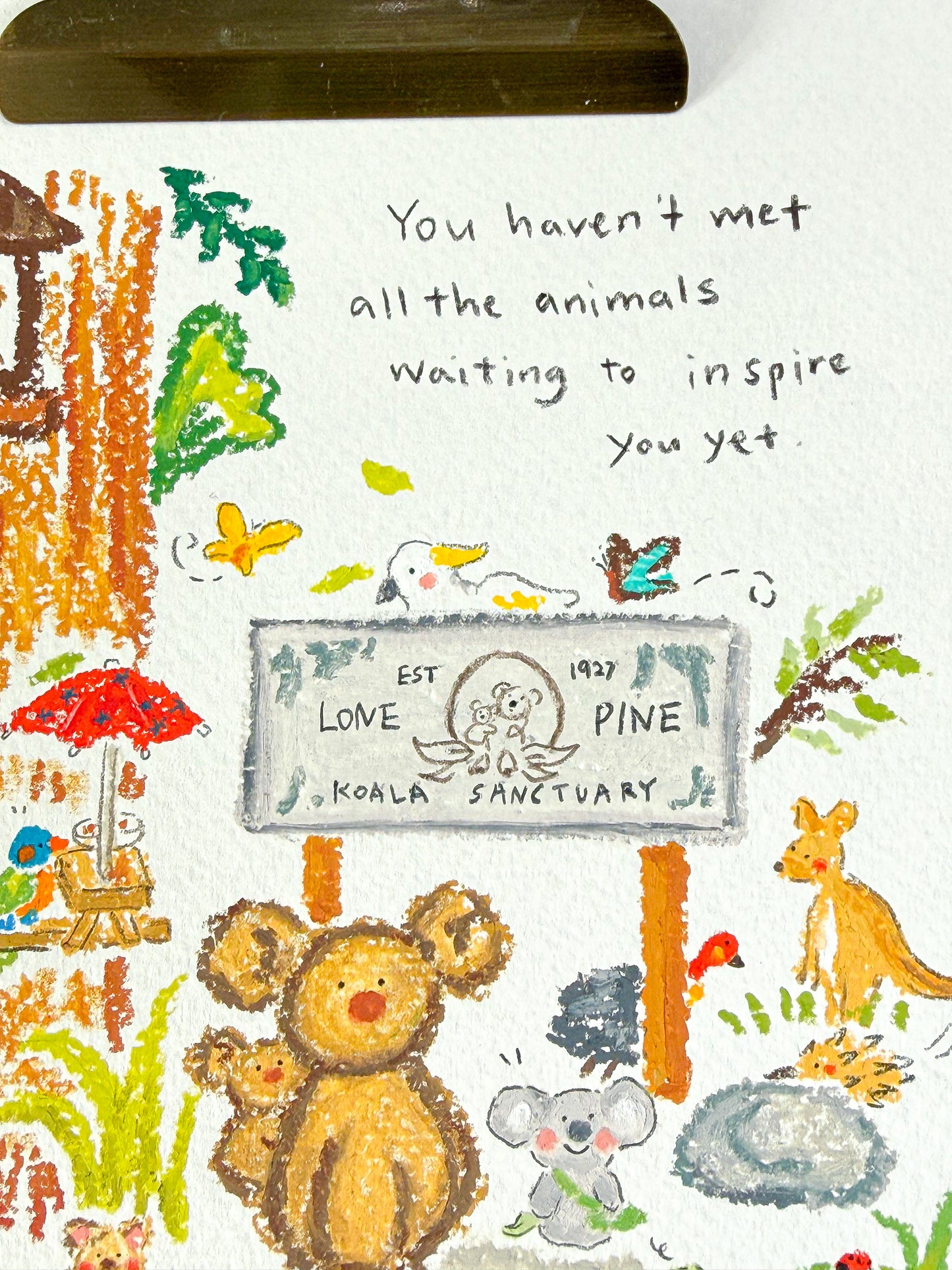 FREE GIFT example Café Book Store - Lone Pine animals inspiration iPhone wallpaper