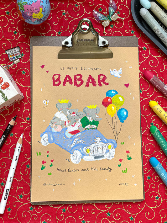 Babar in a Car