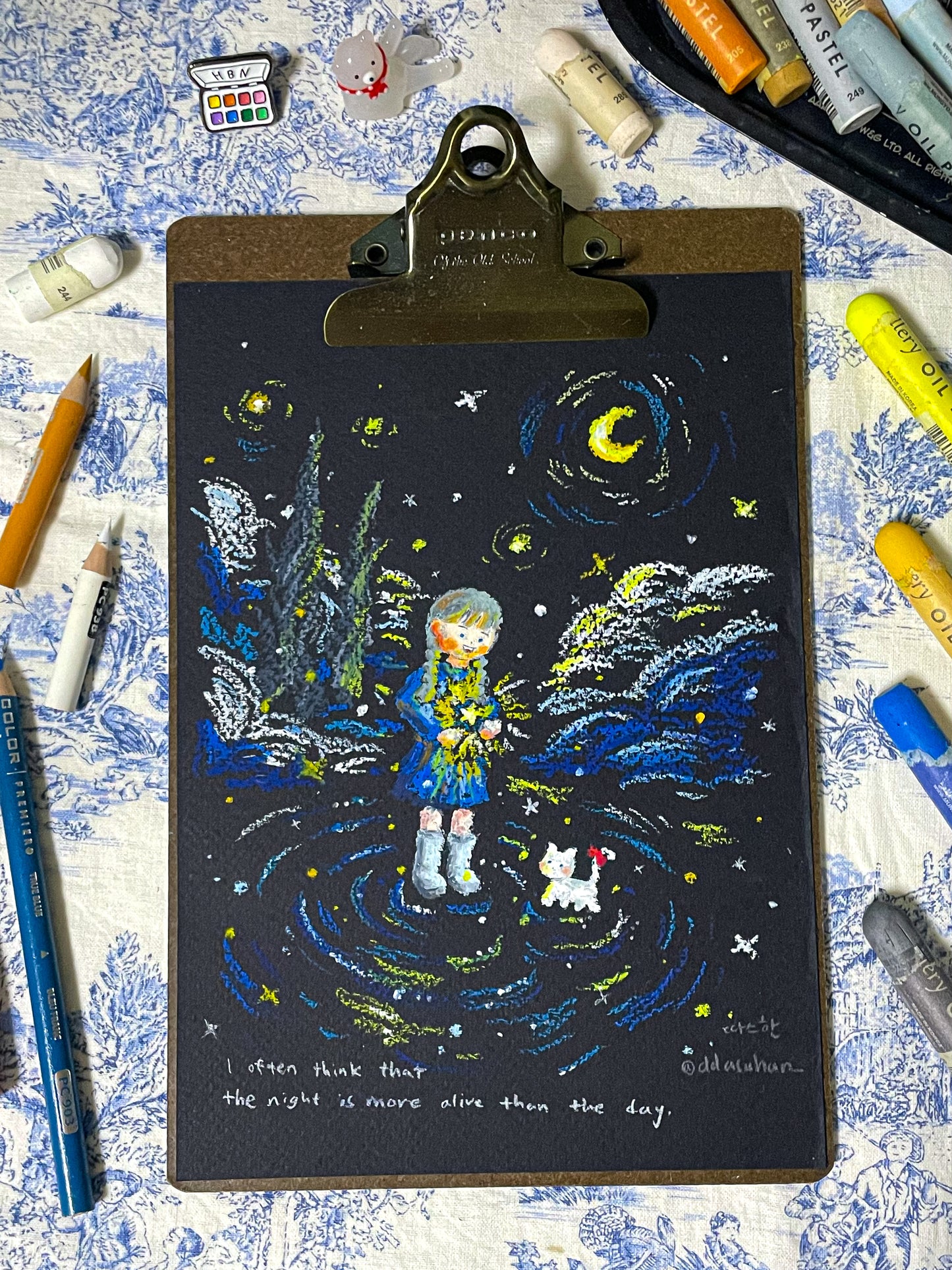 The Starry Night - The darker it is the more star lights you can see