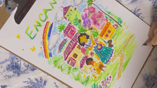 Drawing YouTube Lesson 22: Disney's Enchanto (ASMR)