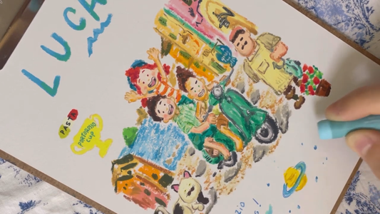 Drawing YouTube Lesson 28: Disney Pixar Luca (ASMR)