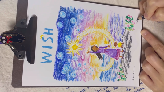 Drawing YouTube Lesson 14: Wish with Jisu Sang (ASMR)